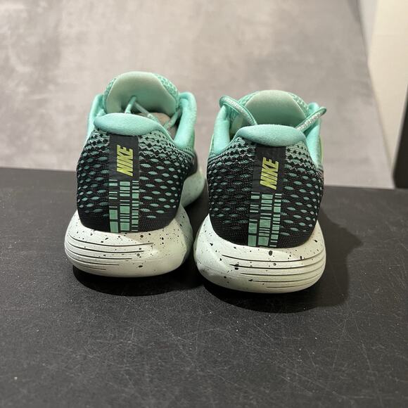 Nike Lunarglide 8 Womens 5 Glow Green 849569-300 Athletic Running Sneakers - Picture 5 of 10